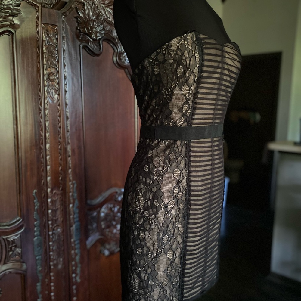 NEW WITH TAGS BCBG MAXAZRIA ‘JANNA’ DRESS IN BLACK, SIZE 4